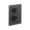 Crosswater MPRO Crossbox 2 Outlet Valve Trimset Matt Black