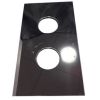 Crosswater Mike Lever Thermostatic Valve Plate Chrome 