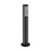 Crosswater MPRO Matt Black Follow Me Round Shower Handset and Hose