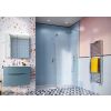Crosswater Shower Enclosures Design 8 Silver Walk In Retro Fit 90° Deflector Panel 300mm