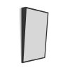 Origins Living Docklands Inclusive Angled Mirror Black