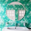 Bathroom Origins Docklands White 600mm Round Mirror
