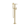 Crosswater Drift Brushed Brass Floor Standing Bath Shower Mixer