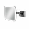 HIB Eclipse Square LED Magnifying Mirror