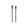 Abacus Isolation Valve Extensions 10Mm To 1/2" Set Of 2 - Matt Anthracite