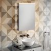 HIB Ether Ambient LED Bathroom Cabinet 50cm x 70cm x 12.2cm