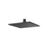 Crosswater Square Zion 200mm Shower Head-Matt Black