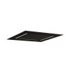 Crosswater Tranquil 500 Chromotherapy Showerhead Matt Black
