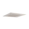 Crosswater Tranquil 500 Chromotherapy Showerhead Brushed Stainless Steel