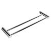 Just Taps Florence twin towel bar Chrome