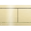 Alca Fun Flat Flush Plate - PVD Polished Gold