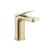 Crosswater Glide II Basin Monobloc - Brushed Brass