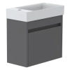 GSI Kube X 50 x 25 1 Door Vanity Unit
