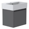GSI Kube X 50 x 37 1 Drawer Vanity Unit