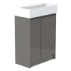 GSI Kube X 60 x 37 2 Door Floorstanding Vanity Unit