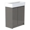 GSI Kube X 70 x 37 2 Door Floorstanding Vanity Unit