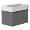 GSI Kube X 80 x 47 1 Drawer Vanity Unit