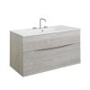Crosswater Glide II 1000 Unit & Ceramic Basin