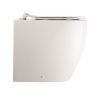 Crosswater Glide II Matt White Back to Wall Rimless Toilet & Soft Close Seat