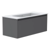 GSI Pura 122 x 46 1 Drawer Vanity Unit