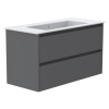 GSI Pura 102 x 46 2 Drawer Vanity Unit