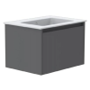 GSI Pura 62 x 46 1 Drawer Vanity Unit