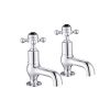 Just Taps Grosvenor cross cloakroom basin taps, LP 0.2
