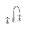 Just Taps Grosvenor Black, Pinch 3 Hole Basin Mixer