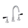 Just Taps Grosvenor Lever Black Edition  3 Hole Basin Mixer
