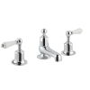 Just Taps Grosvenor Lever 3 Hole Deck Mounted Bath Filler