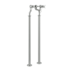Just Taps Grosvenor Pinch Floorstanding Bath Filler