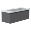 GSI Norm 120 x 50 1 Drawer Vanity Unit