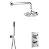 Crosswater MPRO 2 Outlet 2-Handle Shower Bundle - Chrome
