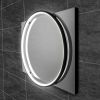 HIB Solas 50 LED Matt Black Frame Mirror