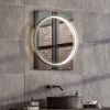 HIB Solas 50 LED Chrome Frame Mirror