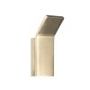 Just Taps Hix Brushed Brass Robe Hook