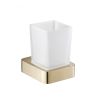 Just Taps Hix Brushed Brass Tumbler Holder