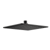 Just Taps Hix Matt Black 250mm Shower Head