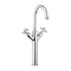 Crosswater Belgravia Crosshead Tall Basin Monobloc-Chrome
