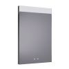 Just Taps Radiant Rectangular LED Illuminated Bathroom Mirror 700mm H x 500mm W - Chrome