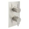 Just Taps Inox Thermostatic Concealed 1 Outlet Shower Valve