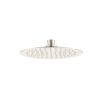 Just Taps Inox Glide Extra Slim Round Overhead Shower, 200mm Stainless Steel