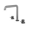 Abacus  Iso Pro Deck Mount 3Th Basin Mixer Matt Anthracite