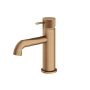 Abacus Iso Pro Mono Basin Mixer Brushed Bronze 