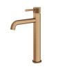 Abacus Iso Pro Tall Mono Basin Mixer Brushed Bronze 