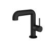 Abacus Iso Pro Mono Basin Mixer Lever Matt Black 