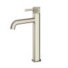Abacus Iso Pro Tall Mono Basin Mixer Brushed Nickel 