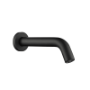 Just Taps Sensor Matt Black Wall Spout