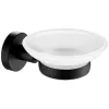 Just Taps VOS Soap Dish-Matt Black