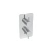 Saneux COS 1 way thermostatic shower valve kit - Chrome